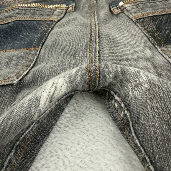 Diesel Grey Denim Jeans Slammer Stretch Men’s Size 31 x 32 Made in Italy - Picture 5 of 11